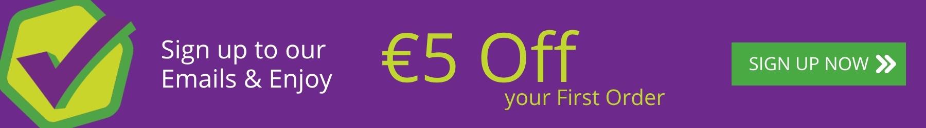 Sign up to our Newsletter